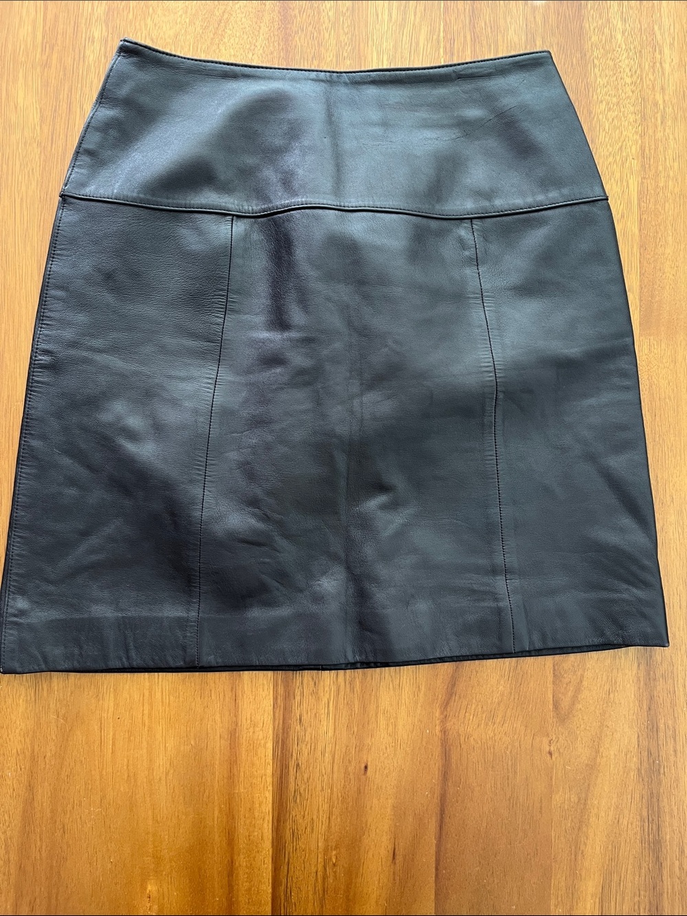 Valerie Stevens Leather Skirt